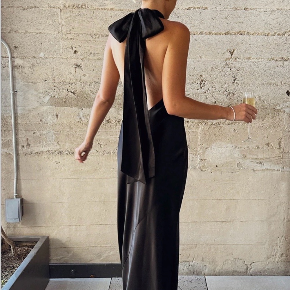 Open back formal wedding guest dress !NEVER WORN!